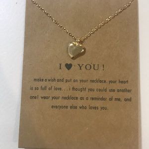 I LOVE YOU ❤️ Dainty Necklace